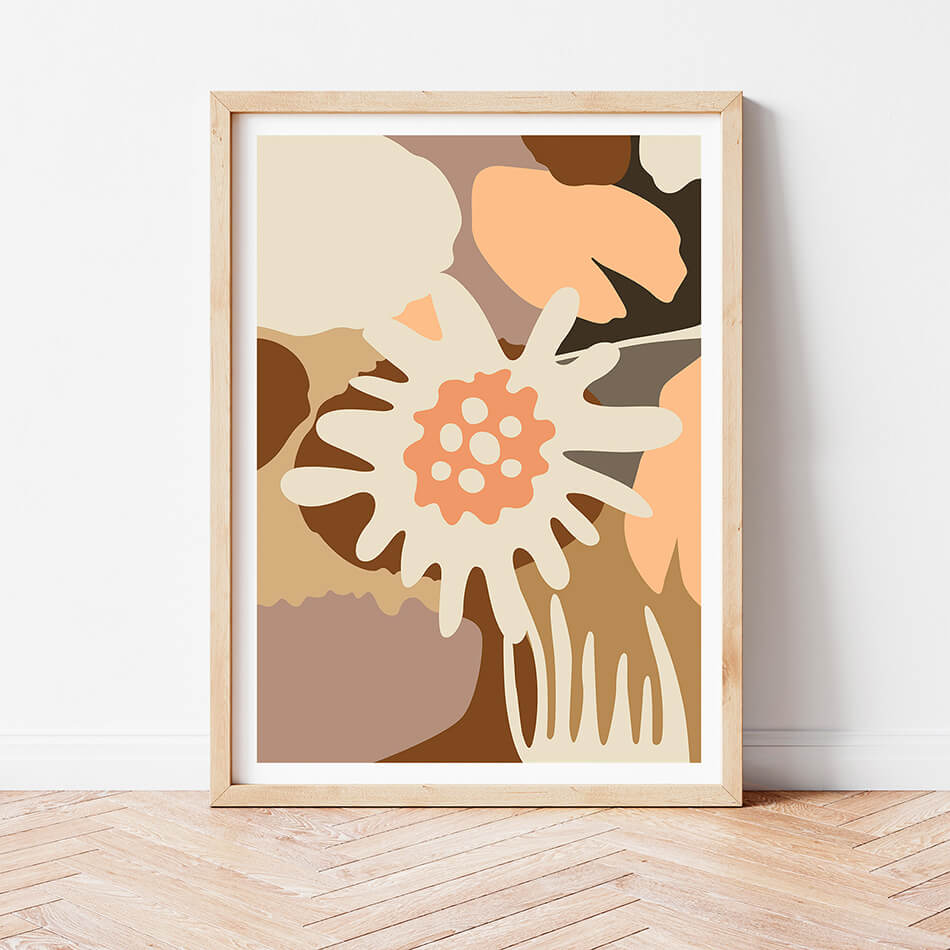 Botanicals Flower Artwork. Spring Colour Pop!
