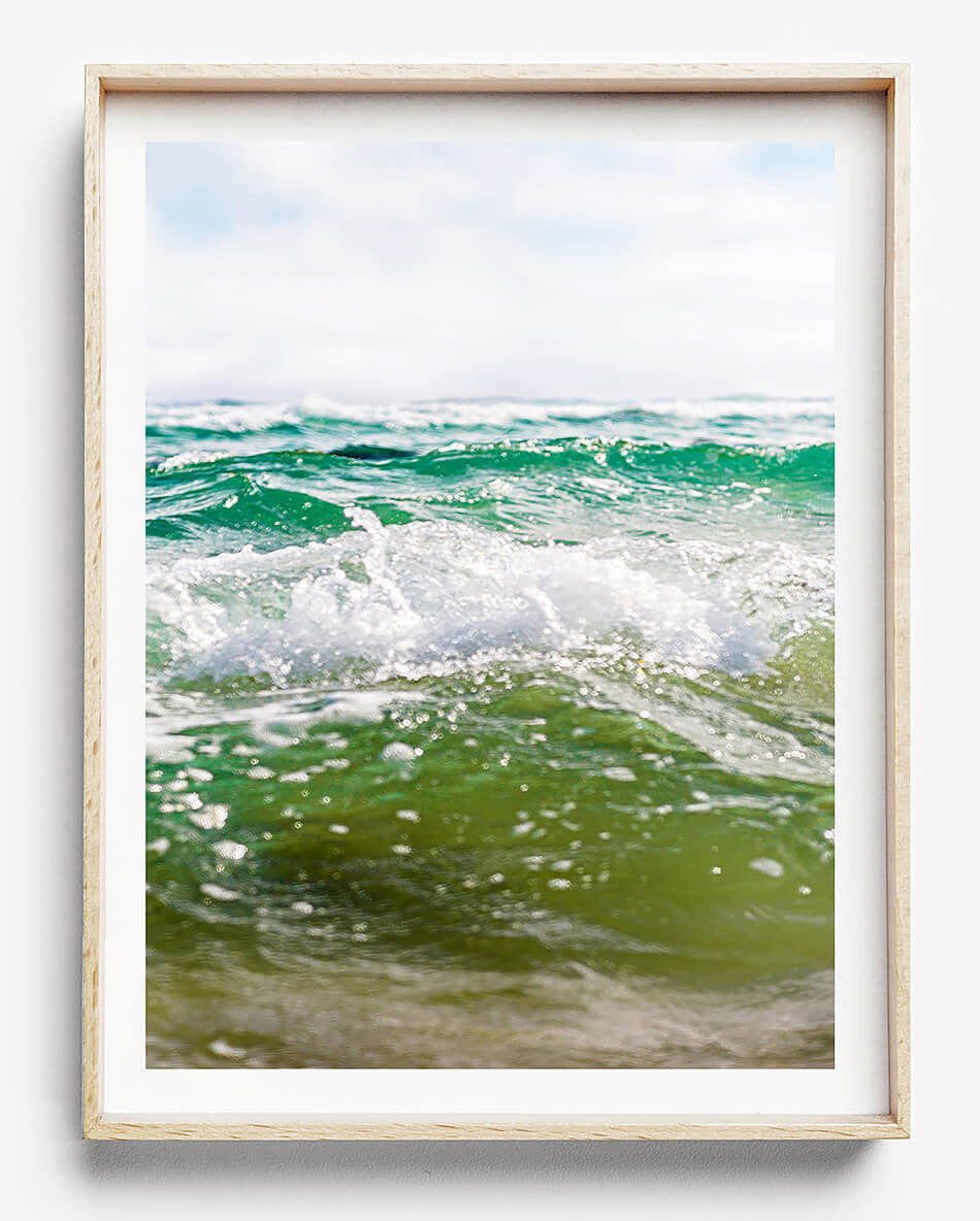 Coastal Artwork / Framed Photographic Print / Beach Print