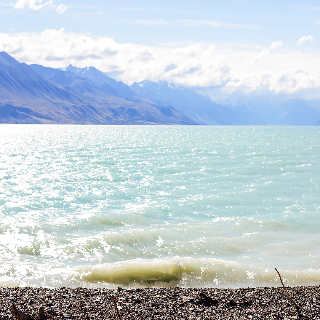 Beach Print / Lake Tekapo New Zealand / Photo Print