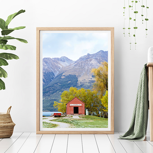 Glenorchy Boat Shed / Queenstown Photo Print / New Zealand Photography