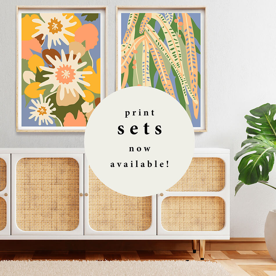REFRESHING ~ Art Print SETS available now!