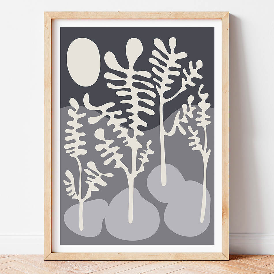 Minimalist art print / Brisbane Artist / Nature Print