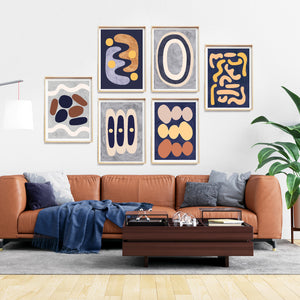 art prints for home interior / digital painterly prints