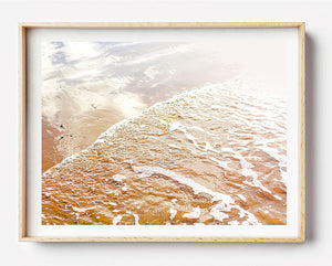 Beach Print / Coastal Art Home Interior / Framed Photographic Print