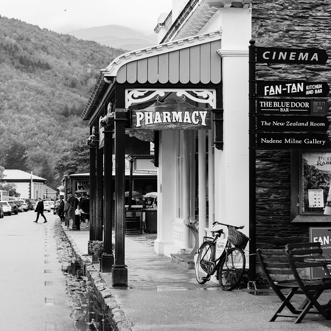 Black and White Photography / Arrowtown New Zealand