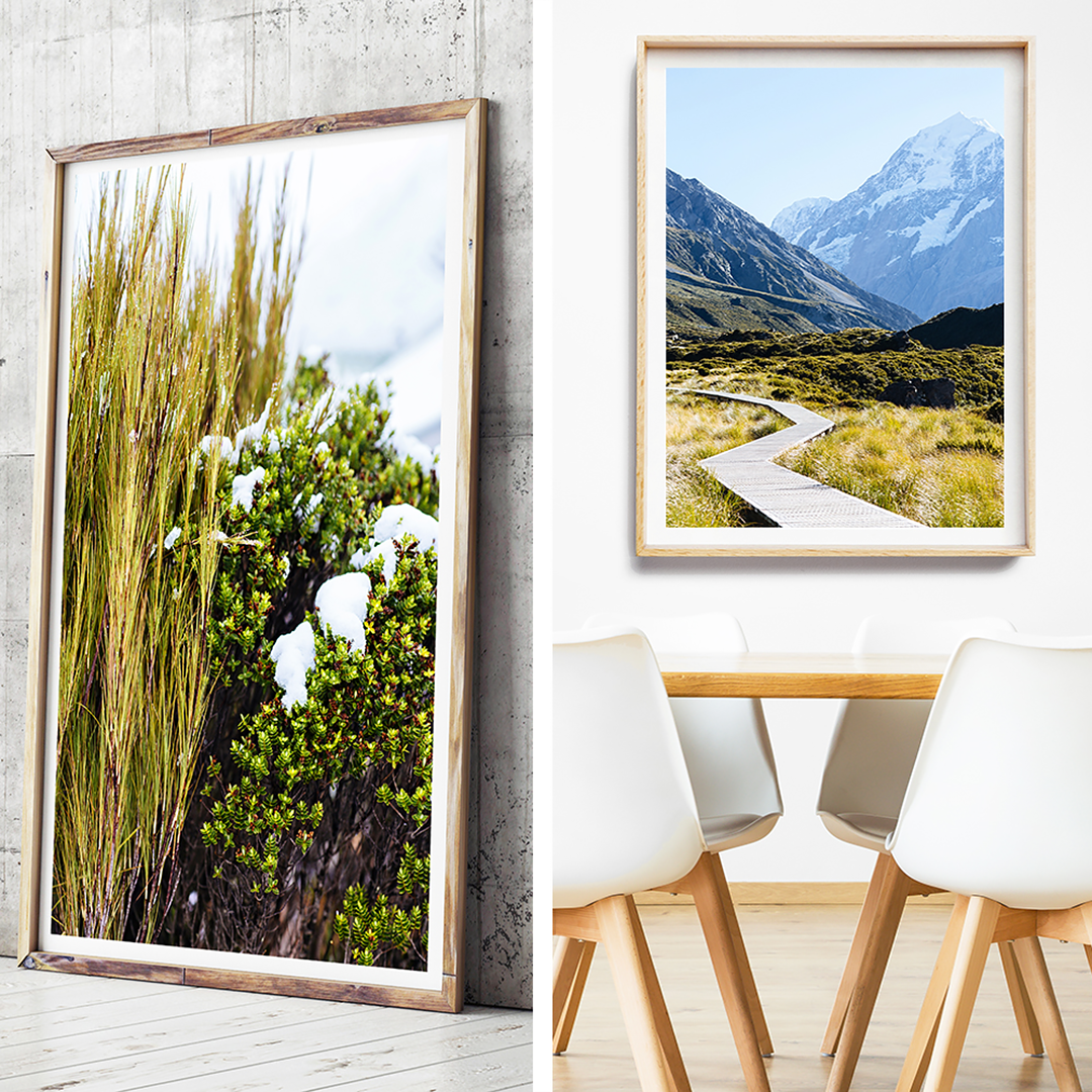 Mountain Print / New Zealand Photography / Coastal Print