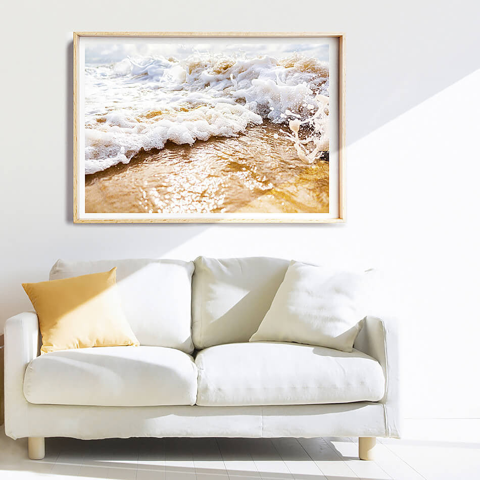 Beach Photographic Print / Beach Print / Coastal Interior Artwork