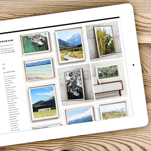 Coastal Print / New Zealand Photography / Website launch