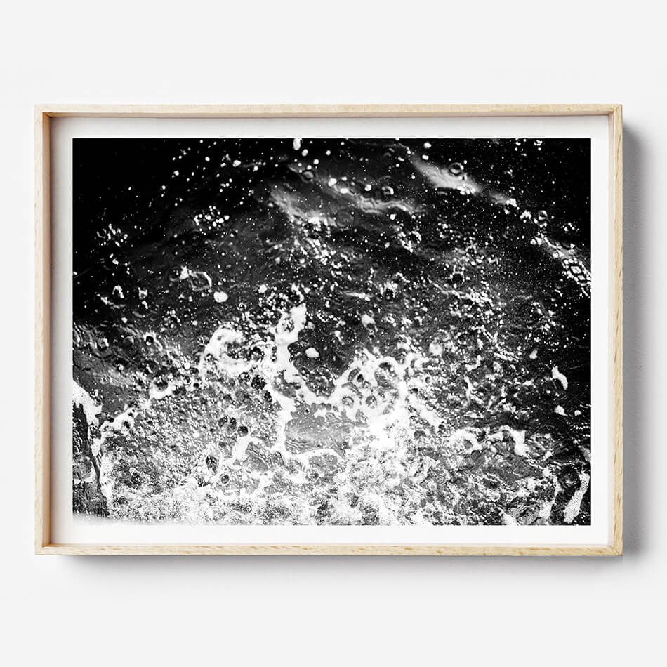 Beach Print, Black and White Print, Beach Photography