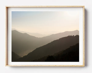 Framed photographic art prints / Coastal Artwork Print / Nepal Photography