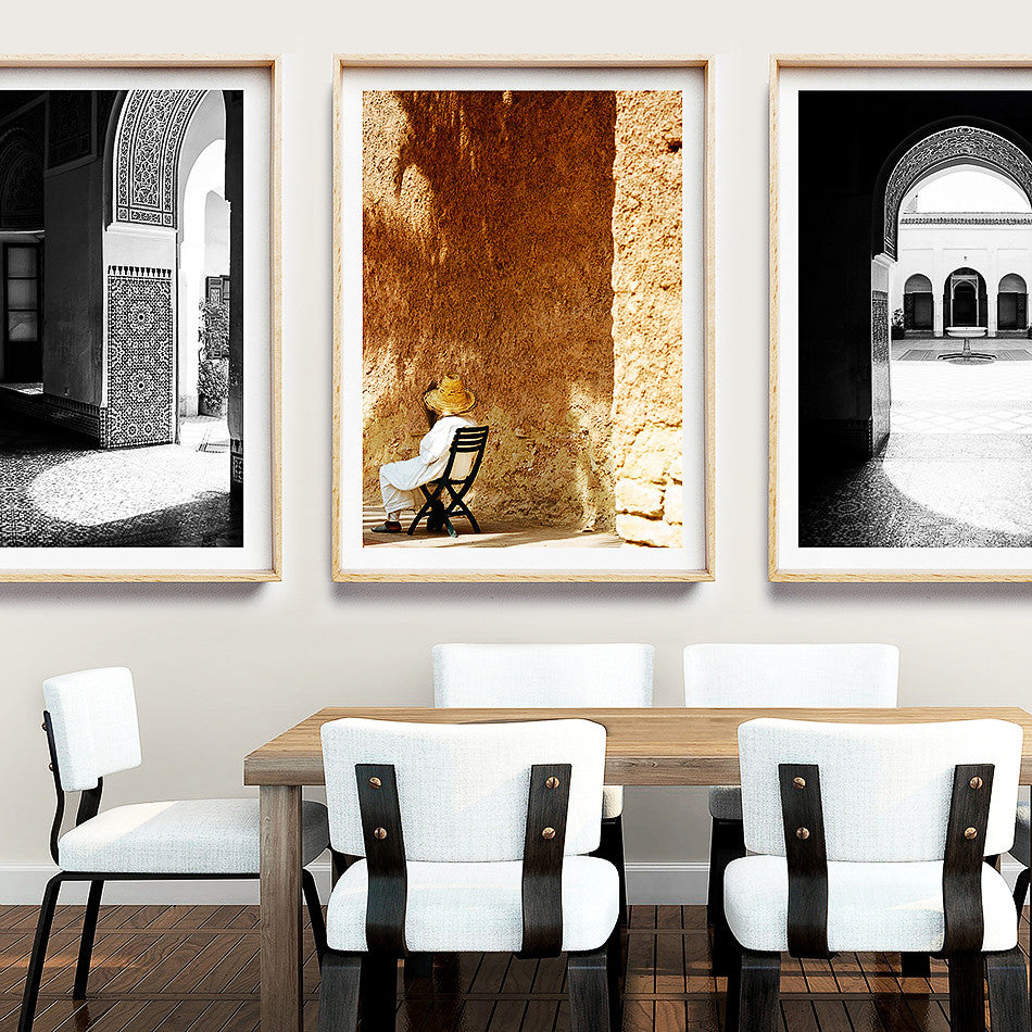Moroccan Decor / Rustic Coastal Wall Art / Brisbane Wall Art / Framed Art online