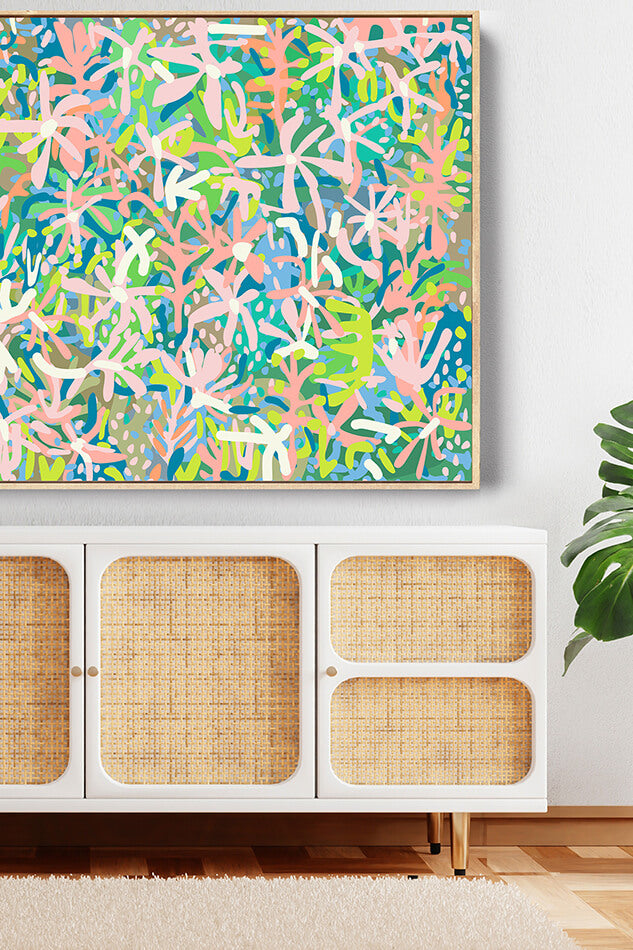 colourful canvas artwork brisbane