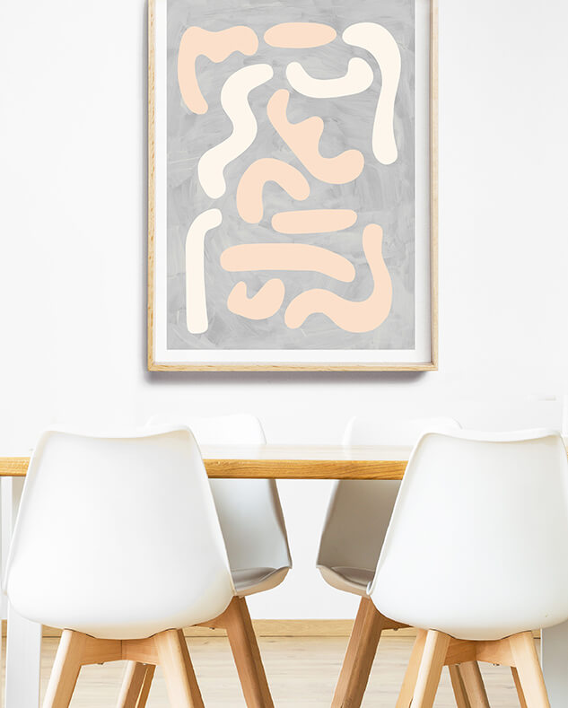 Road Less Travelled / Abstract Print