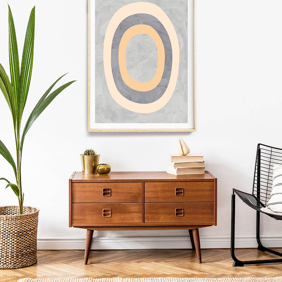 Om Circle / Abstract Print