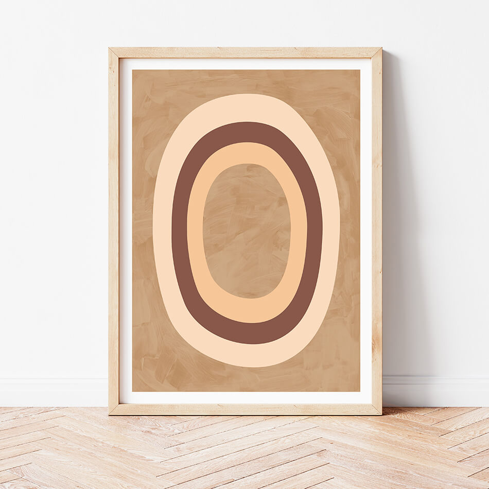 Om Circle II / Abstract Print