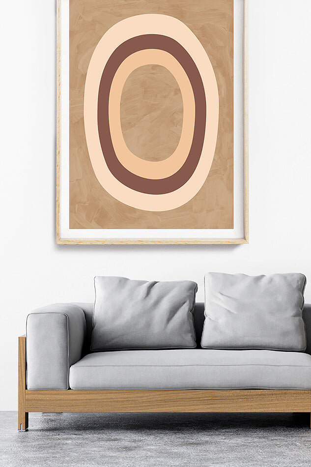 Om Circle II / Abstract Print