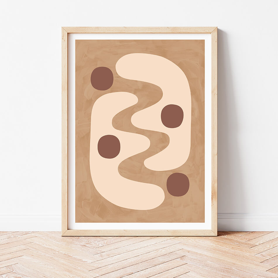 The Dance II / Abstract Print