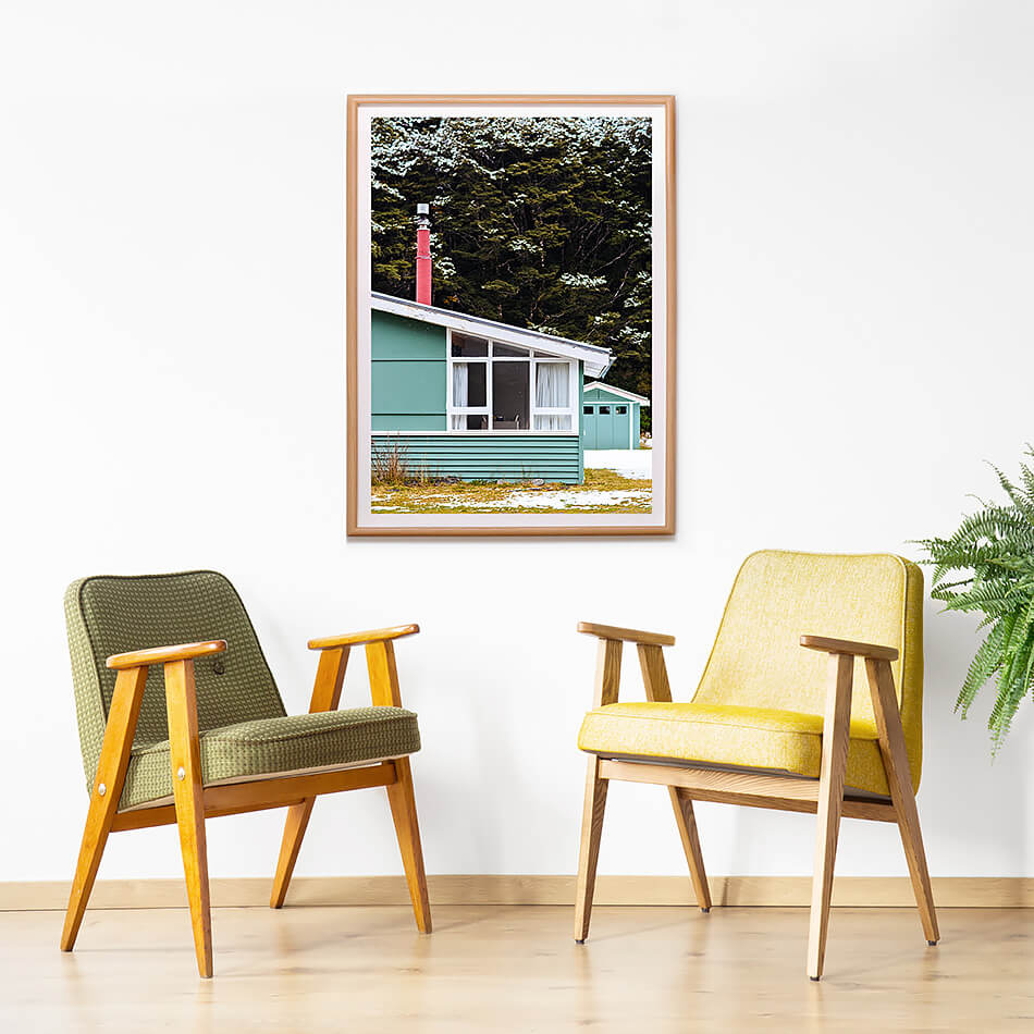 scandi styled print Scandinavian interior styling wall wall print new zealand travel photography photo print of scandi house
