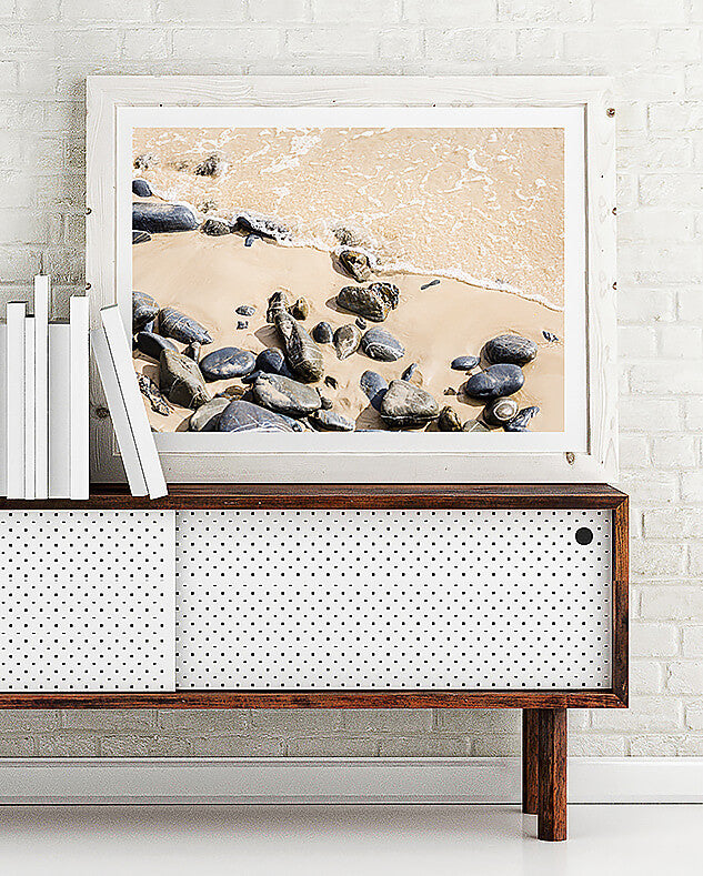 byron bay photography beach print framed print beach art print beach photography organic interior coastal art print for home interior wall art brisbane beach rocks