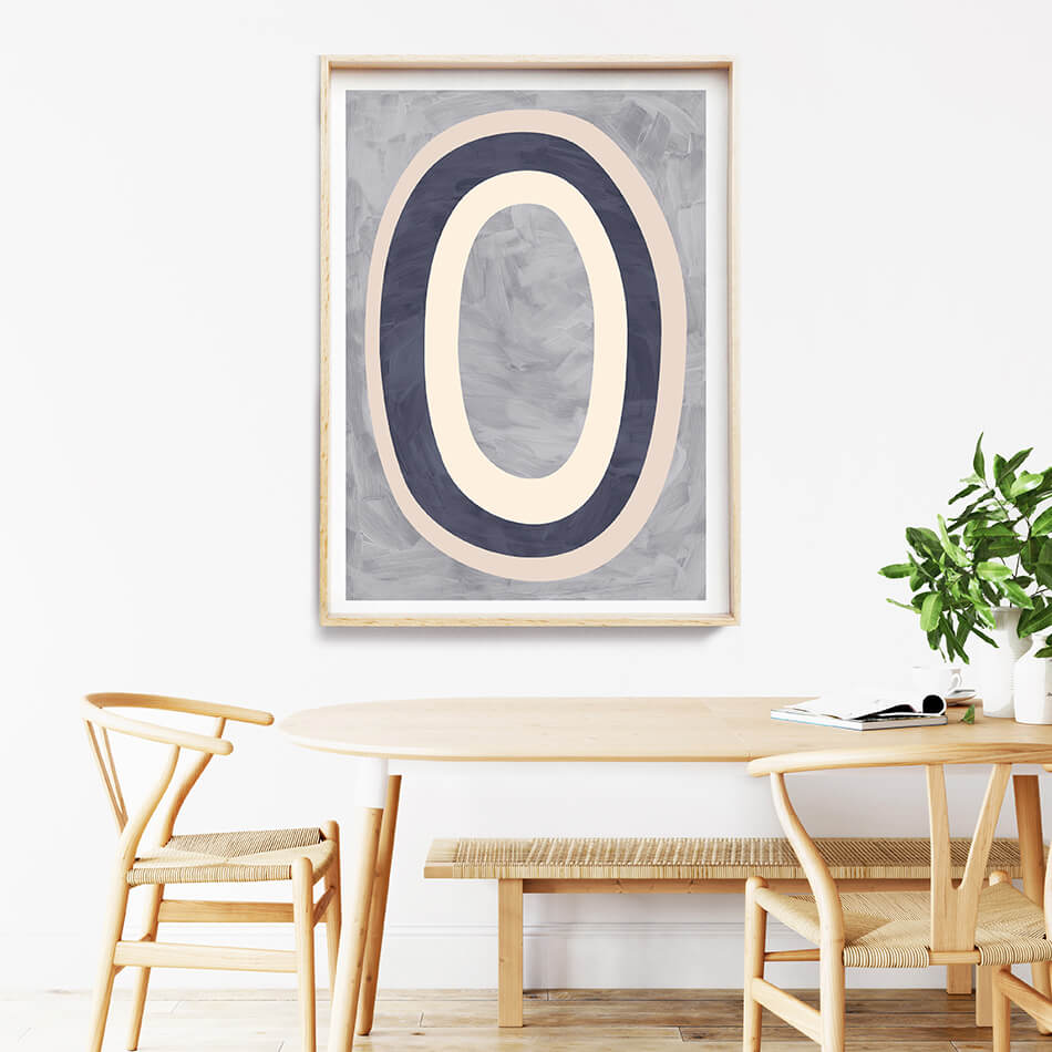 Om Circle III / Abstract Print