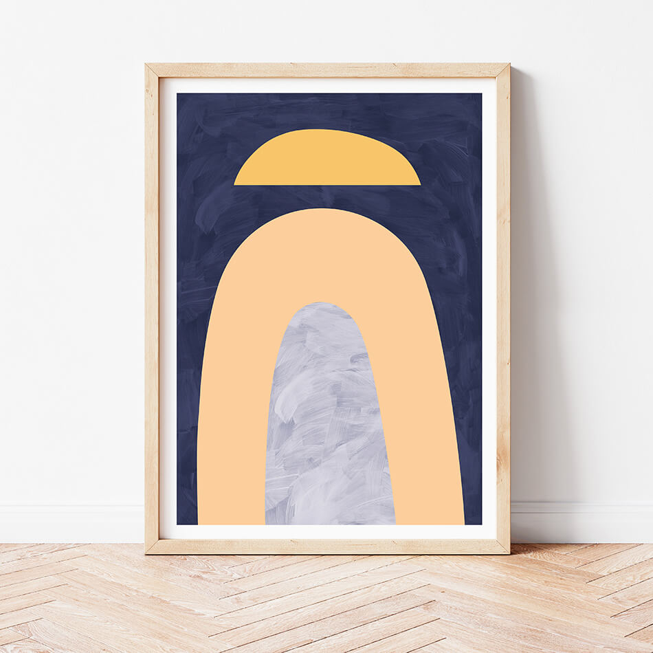 After the Rain / Abstract Print