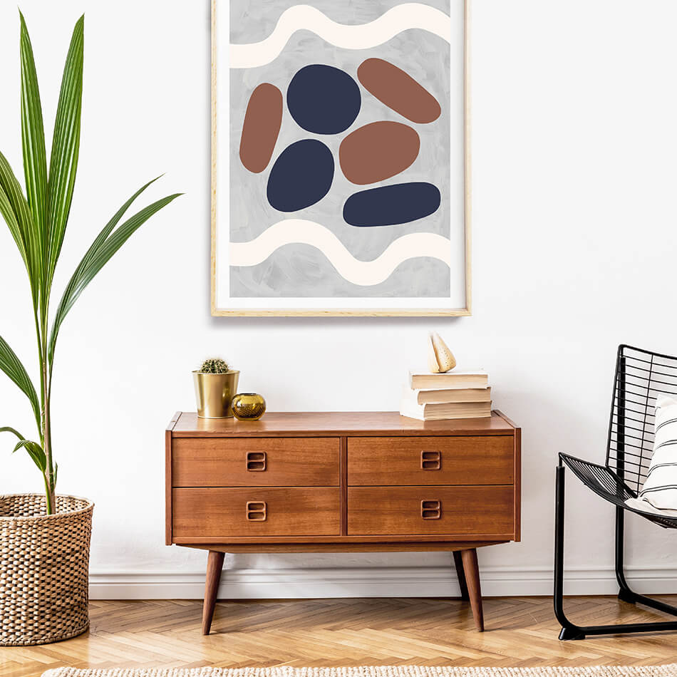 The Sea II / Abstract Print