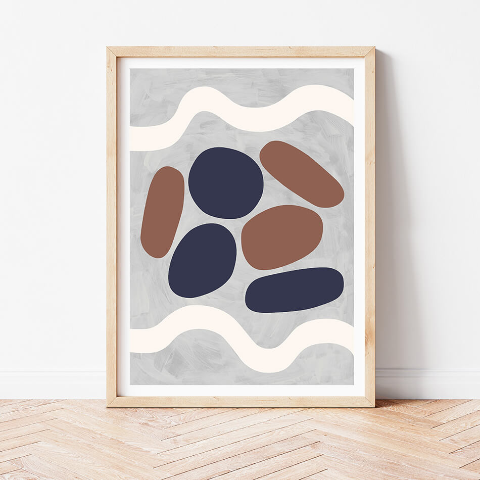 The Sea II / Abstract Print