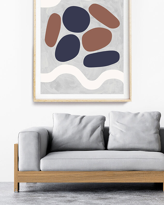 The Sea II / Abstract Print