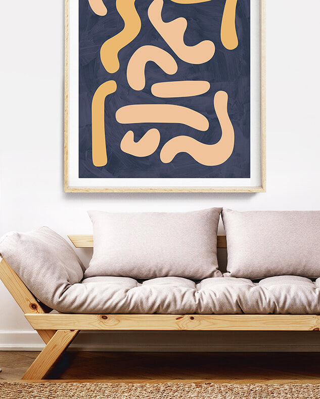 Road Less Travelled IV / Abstract Print