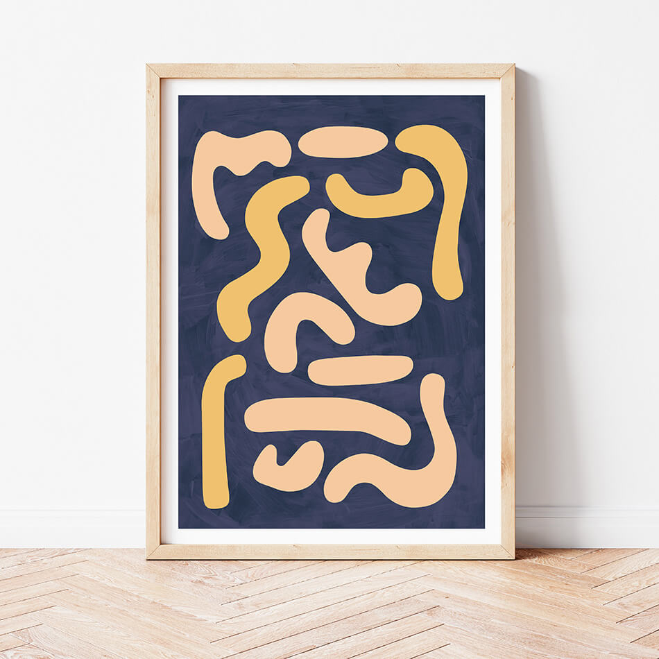 Road Less Travelled IV / Abstract Print