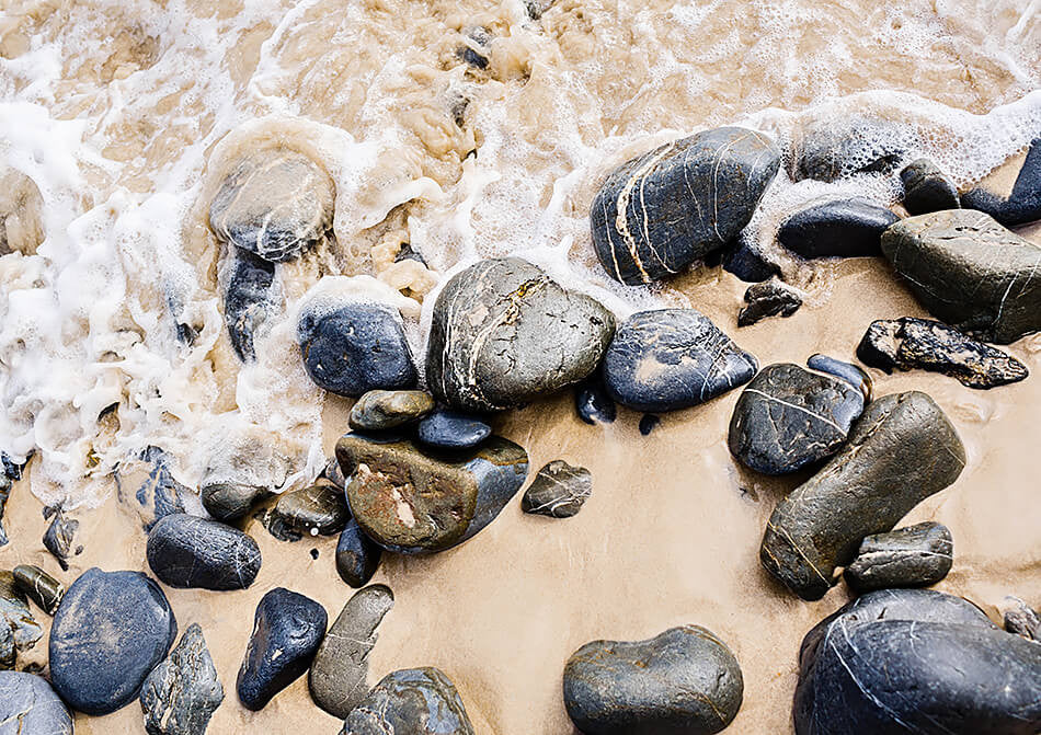 beach print framed print beach art print beach photography organic interior coastal art print for home interior wall art brisbane beach rocks