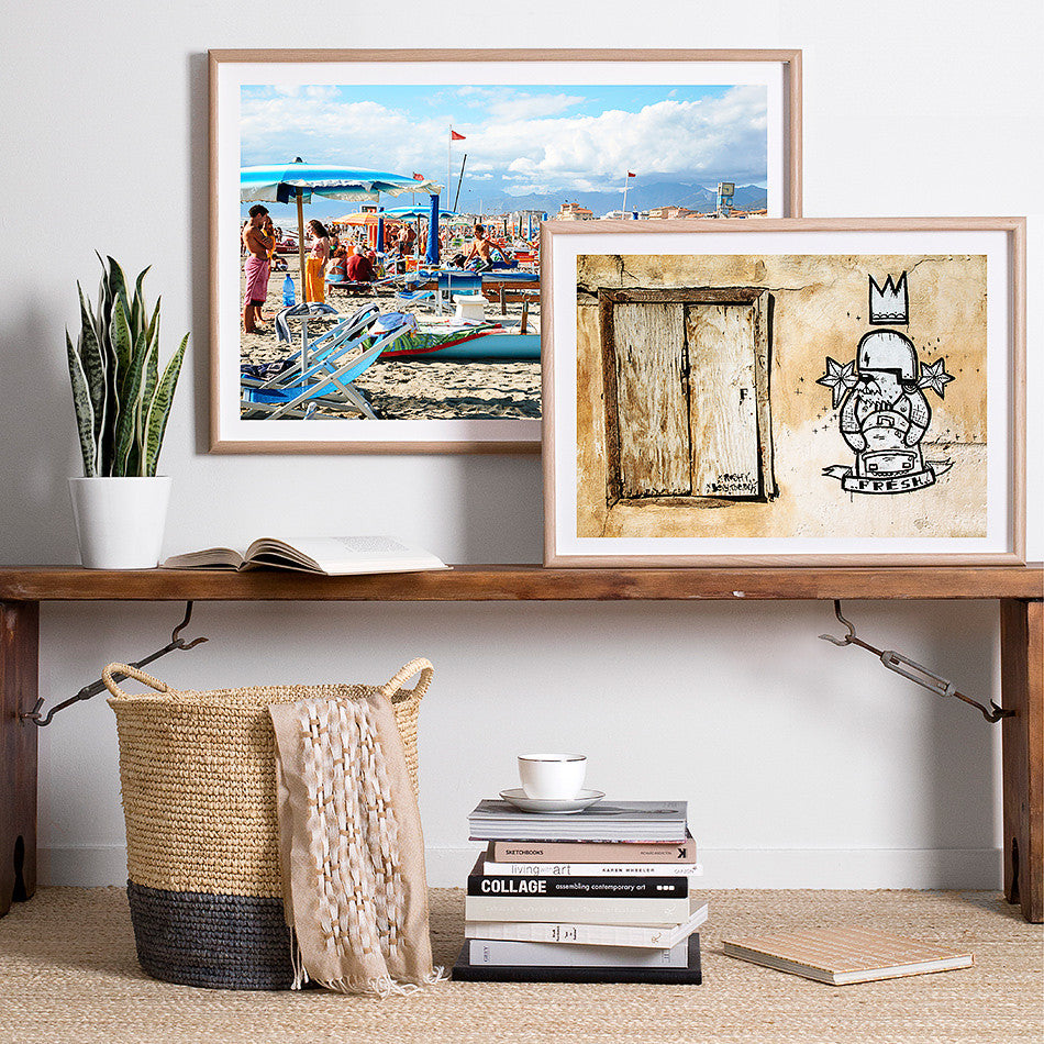 beach photography rustic interior artwork rome italy beach coastal art print framed artwork print