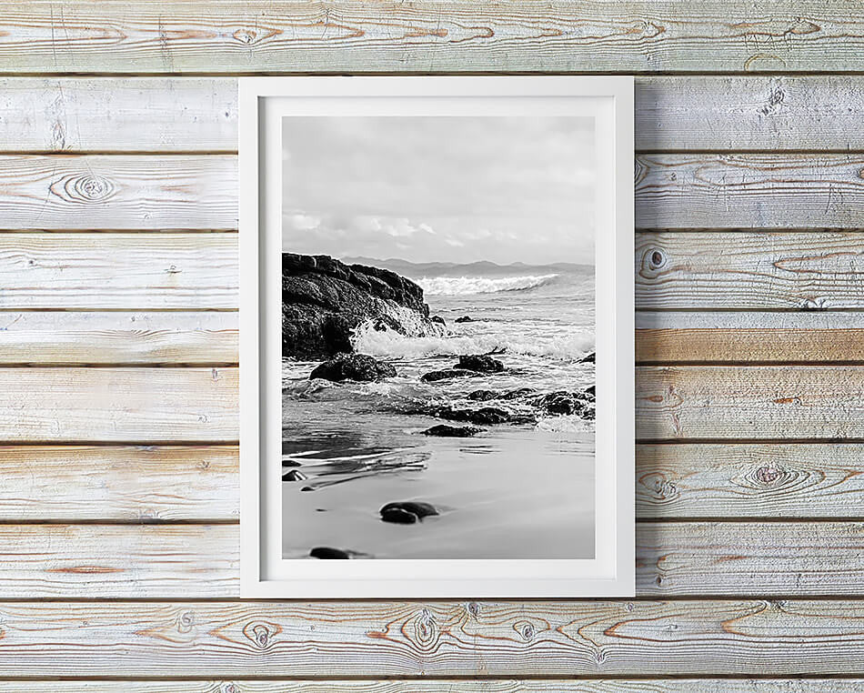  byron bay photography black and white interior byron bay photography art print byron bay brisbane photographer beach print black and white photography byron bay beach framed art monochrone interior art wategos beach byron bay photographic art brisbane beach print brisbane beach art for walls brisbane