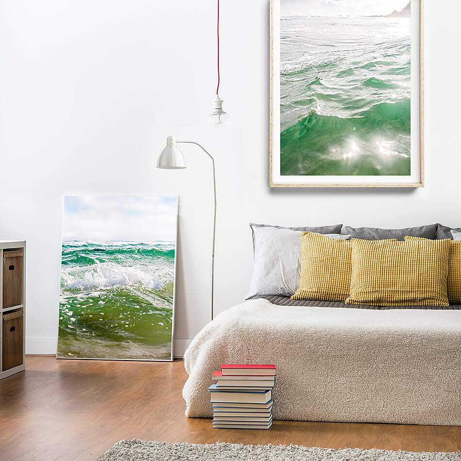 photographic print of the beach byron bay photography  byron bay brisbane artist coastal interior beach art beach print