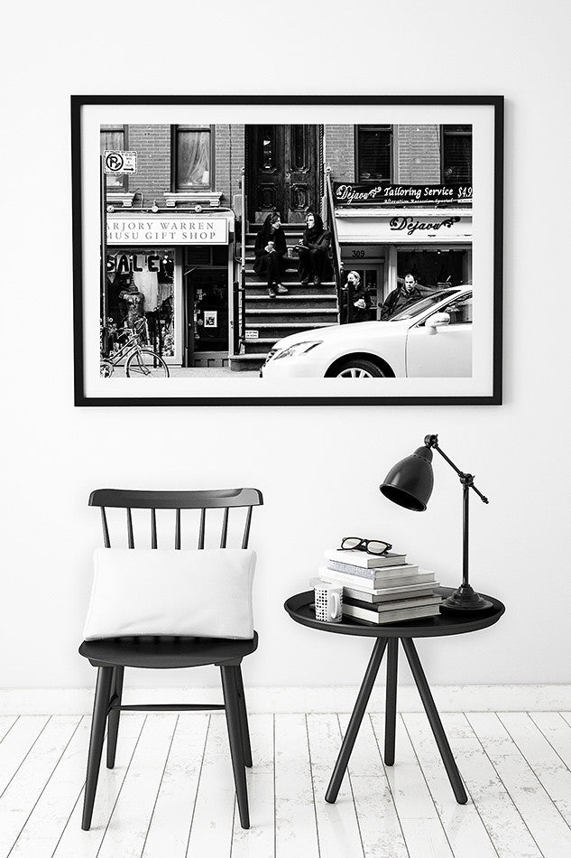 limited edition fine art photography print for the wall of street photography in new york print at Manhattan new York artwork nature organic artwork for wall at home for home decor australian print framed photo print black and white interior photographic print shop brisbane monochrome art prints photo wall art prints brisbane photographic prints for the home black and white photographic art prints framed art prints brisbane