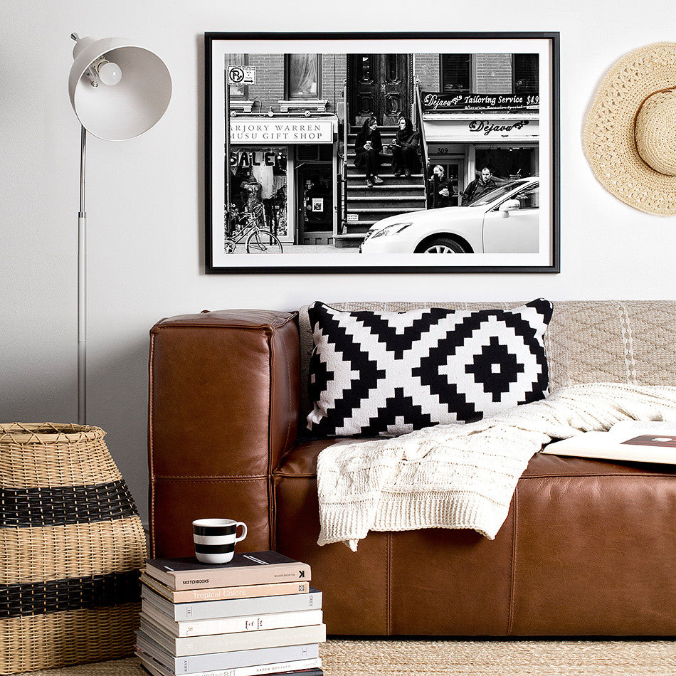 new york street photography framed photo print black and white interior photographic print shop brisbane monochrome art prints photo wall art prints brisbane photographic prints for the home black and white photographic art prints framed art prints brisbane