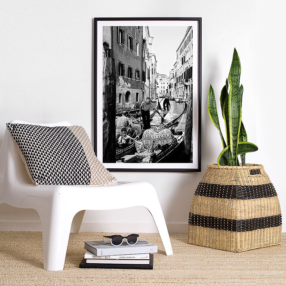 monochrome home interior venice art print venice photography venice photography art print photo of venice gondola black and white interior venice gondola art print photographic print of venice black and white interior artwork monochrome interior